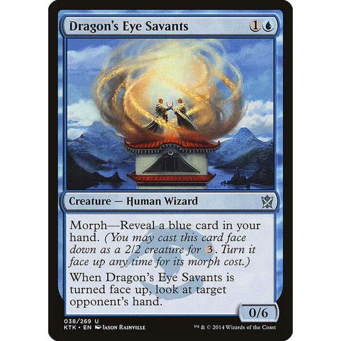 Magic: The Gathering Dragon's Eye Savants (038) Lightly Played