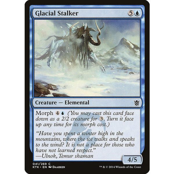 Magic: The Gathering Glacial Stalker (041) Lightly Played