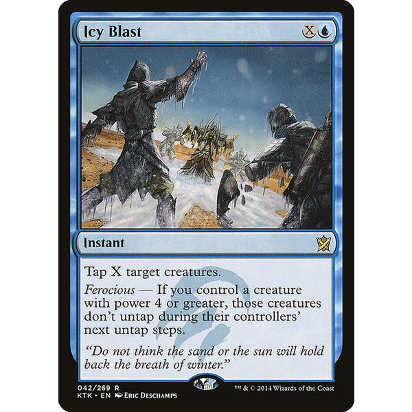 Magic: The Gathering Icy Blast (042) Lightly Played