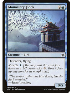 Magic: The Gathering Monastery Flock (047) Lightly Played