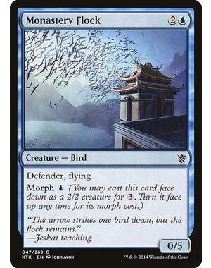 Magic: The Gathering Monastery Flock (047) Lightly Played