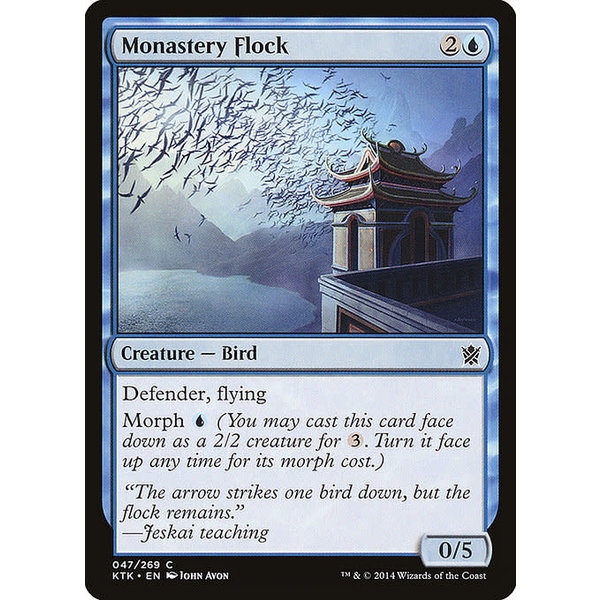 Magic: The Gathering Monastery Flock (047) Lightly Played