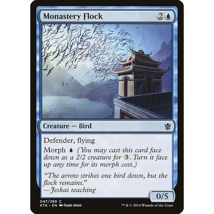 Magic: The Gathering Monastery Flock (047) Lightly Played