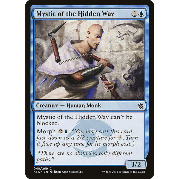 Magic: The Gathering Mystic of the Hidden Way (048) Lightly Played