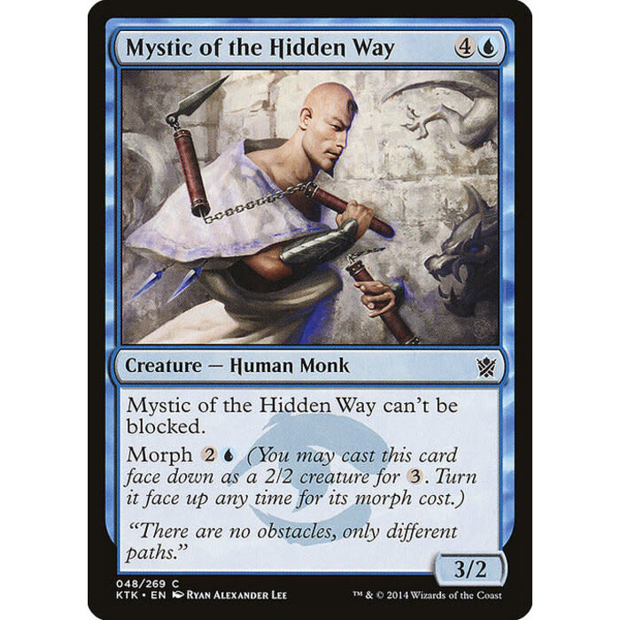 Magic: The Gathering Mystic of the Hidden Way (048) Lightly Played