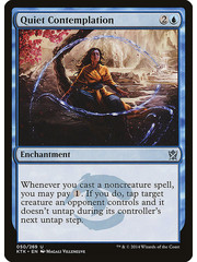 Magic: The Gathering Quiet Contemplation (050) Lightly Played
