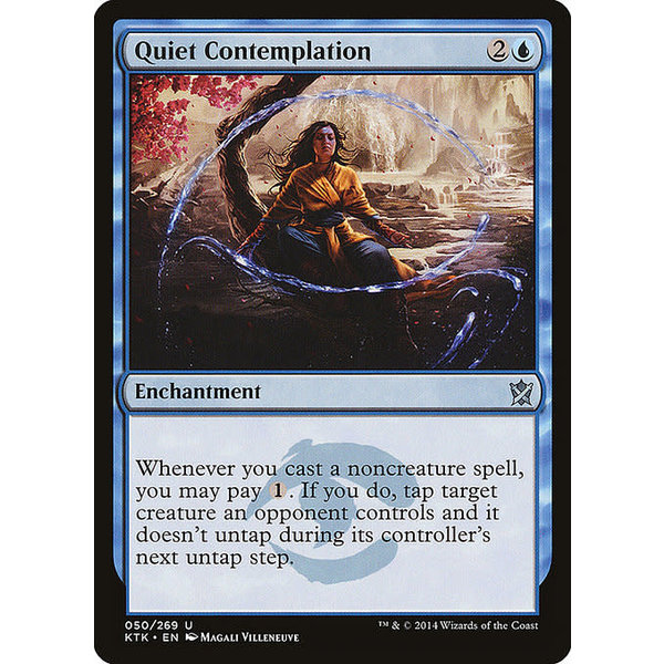 Magic: The Gathering Quiet Contemplation (050) Lightly Played