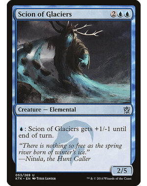 Magic: The Gathering Scion of Glaciers (053) Lightly Played