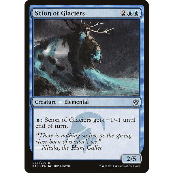 Magic: The Gathering Scion of Glaciers (053) Lightly Played