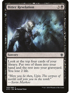 Magic: The Gathering Bitter Revelation (065) Lightly Played