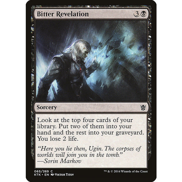 Magic: The Gathering Bitter Revelation (065) Lightly Played