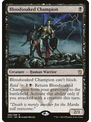 Magic: The Gathering Bloodsoaked Champion (066) Lightly Played