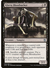 Magic: The Gathering Kheru Bloodsucker (075) Lightly Played