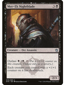 Magic: The Gathering Mer-Ek Nightblade (079) Lightly Played
