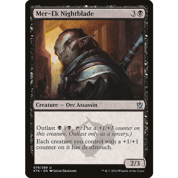 Magic: The Gathering Mer-Ek Nightblade (079) Near Mint
