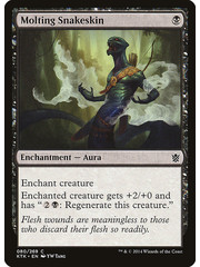 Magic: The Gathering Molting Snakeskin (080) Lightly Played