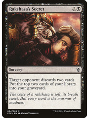Magic: The Gathering Rakshasa's Secret (084) Lightly Played