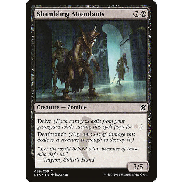 Magic: The Gathering Shambling Attendants (089) Lightly Played