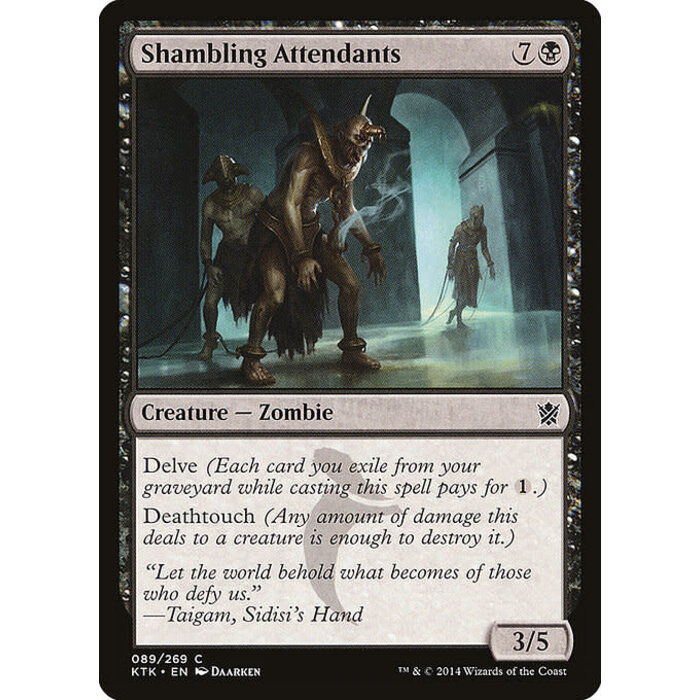 Magic: The Gathering Shambling Attendants (089) Lightly Played