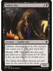 Magic: The Gathering Sidisi's Pet (090) Lightly Played