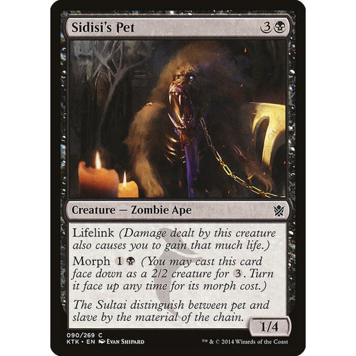 Magic: The Gathering Sidisi's Pet (090) Lightly Played
