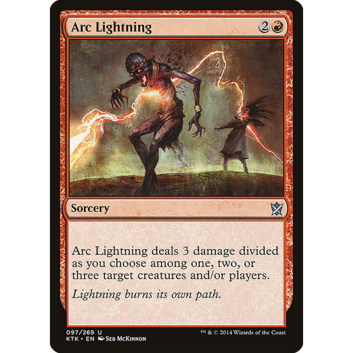 Magic: The Gathering Arc Lightning (097) Near Mint
