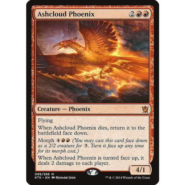 Magic: The Gathering Ashcloud Phoenix (099) Lightly Played