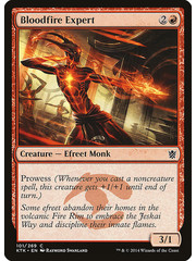 Magic: The Gathering Bloodfire Expert (101) Lightly Played