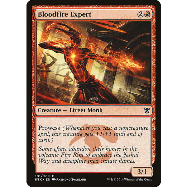 Magic: The Gathering Bloodfire Expert (101) Lightly Played