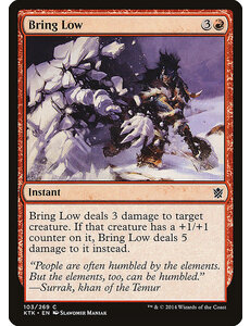 Magic: The Gathering Bring Low (103) Lightly Played