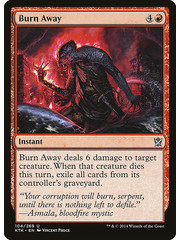 Magic: The Gathering Burn Away (104) Near Mint