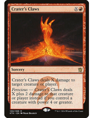 Magic: The Gathering Crater's Claws (106) Lightly Played