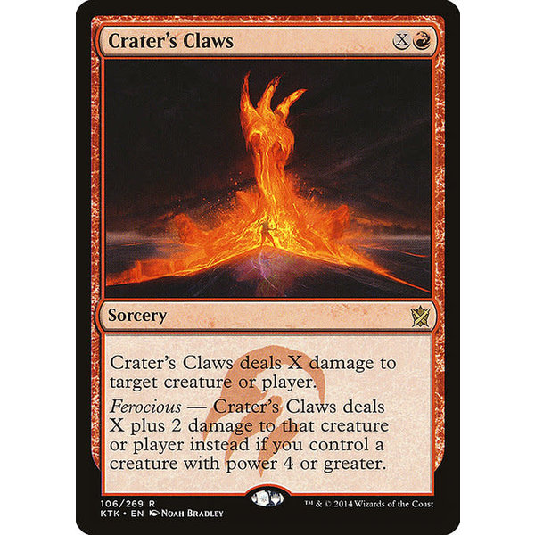 Magic: The Gathering Crater's Claws (106) Lightly Played