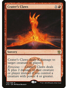 Magic: The Gathering Crater's Claws (106) Near Mint