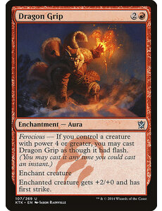 Magic: The Gathering Dragon Grip (107) Near Mint