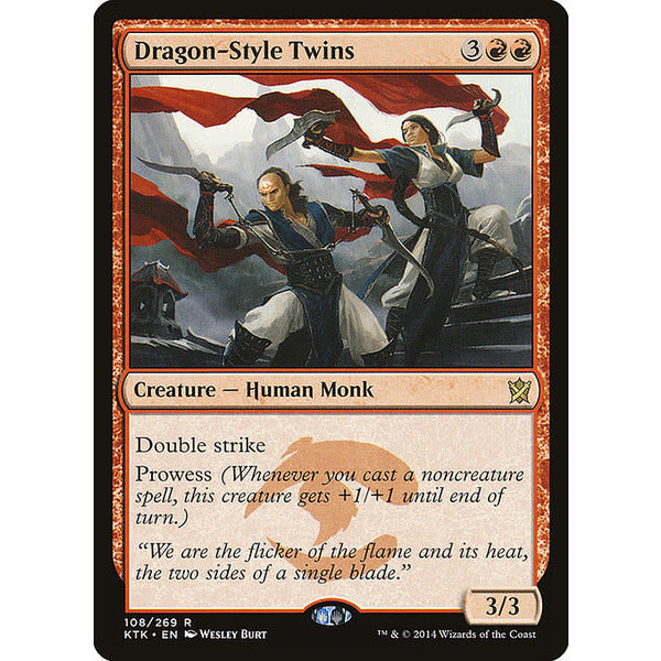 Magic: The Gathering Dragon-Style Twins (108) Near Mint