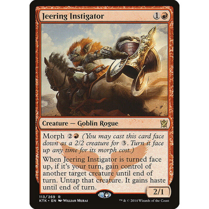 Magic: The Gathering Jeering Instigator (113) Near Mint