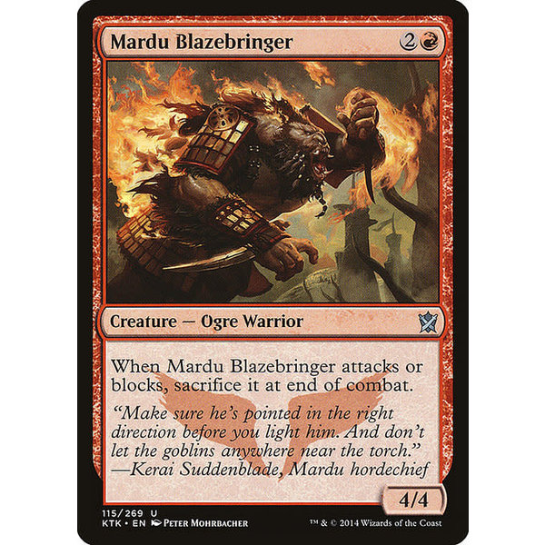 Magic: The Gathering Mardu Blazebringer (115) Near Mint
