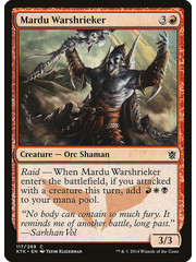 Magic: The Gathering Mardu Warshrieker (117) Lightly Played