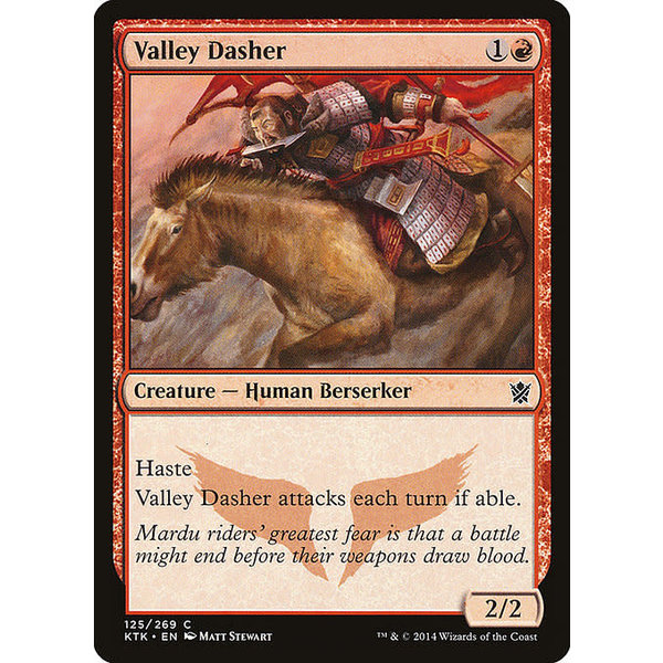 Magic: The Gathering Valley Dasher (125) Lightly Played