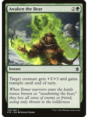 Magic: The Gathering Awaken the Bear (129) Lightly Played