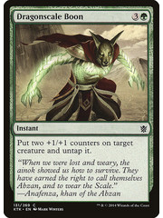 Magic: The Gathering Dragonscale Boon (131) Lightly Played