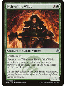 Magic: The Gathering Heir of the Wilds (134) Lightly Played