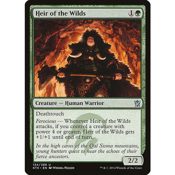 Magic: The Gathering Heir of the Wilds (134) Lightly Played