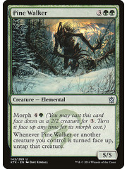 Magic: The Gathering Pine Walker (143) Lightly Played