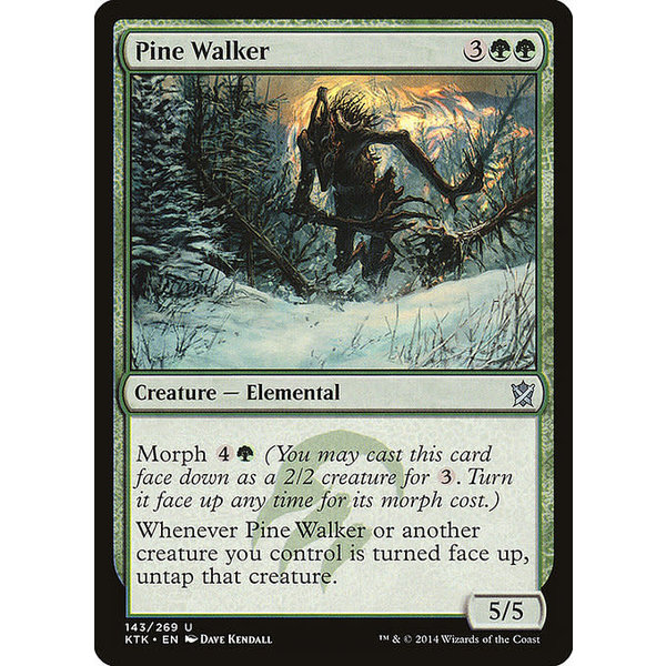 Magic: The Gathering Pine Walker (143) Lightly Played