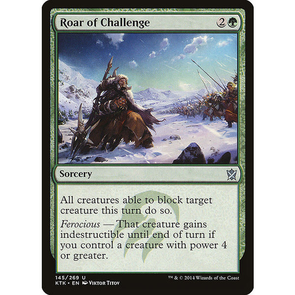 Magic: The Gathering Roar of Challenge (145) Near Mint