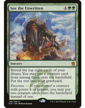 Magic: The Gathering See the Unwritten (149) Lightly Played