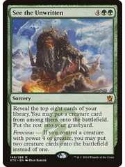 Magic: The Gathering See the Unwritten (149) Moderately Played