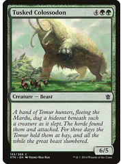Magic: The Gathering Tusked Colossodon (155) Lightly Played